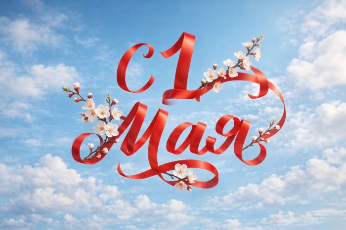 1 мая — День весны и труда!